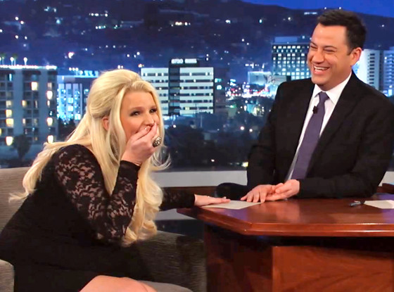Jessica Simpson, Jimmy Kimmel Live Jessica Simpson, Jimmy Kimmel Live